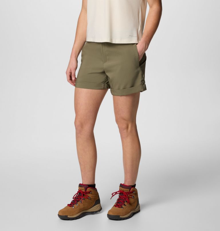 shorts utilitários femininos silver ridge