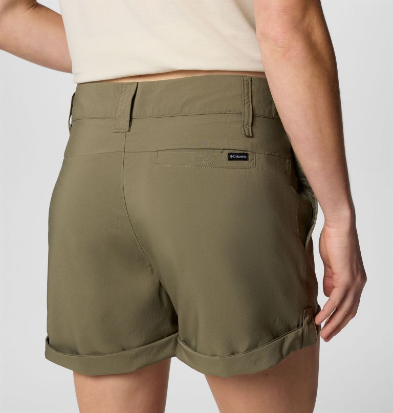 shorts utilitários femininos silver ridge