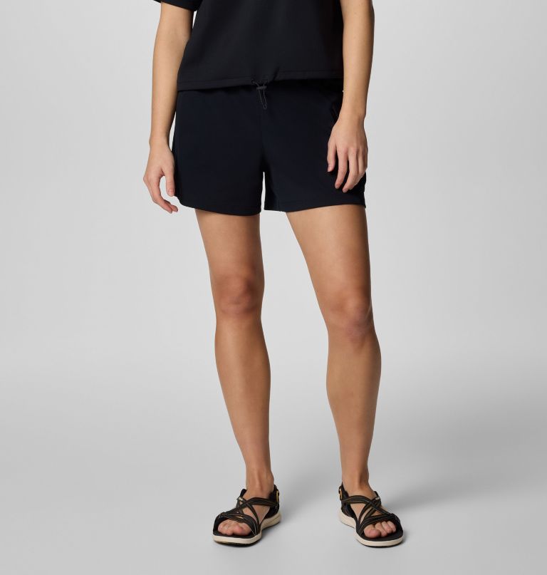 shorts de malha granite point para mulheres