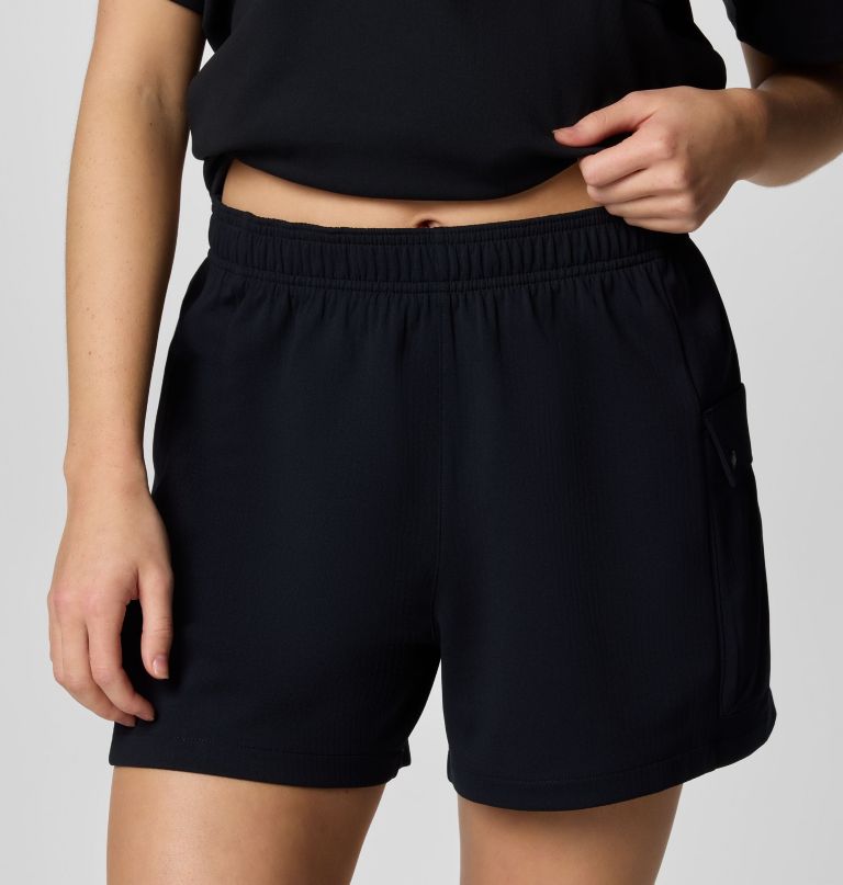 shorts de malha granite point para mulheres