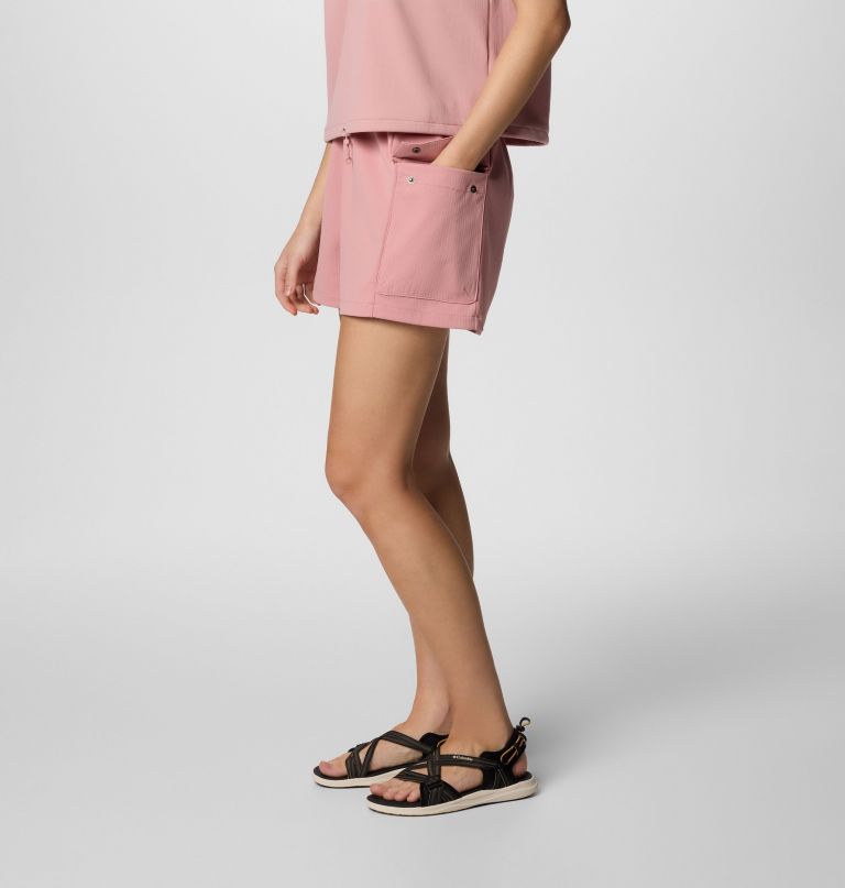 shorts de malha granite point para mulheres