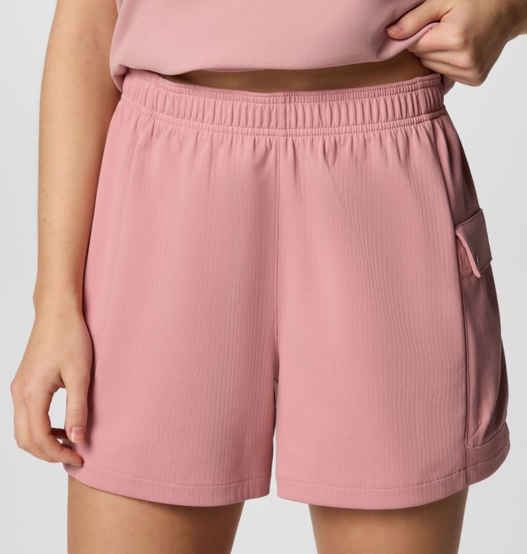 shorts de malha granite point para mulheres