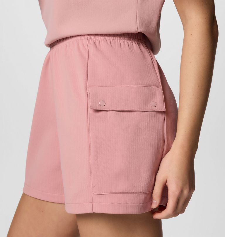 shorts de malha granite point para mulheres