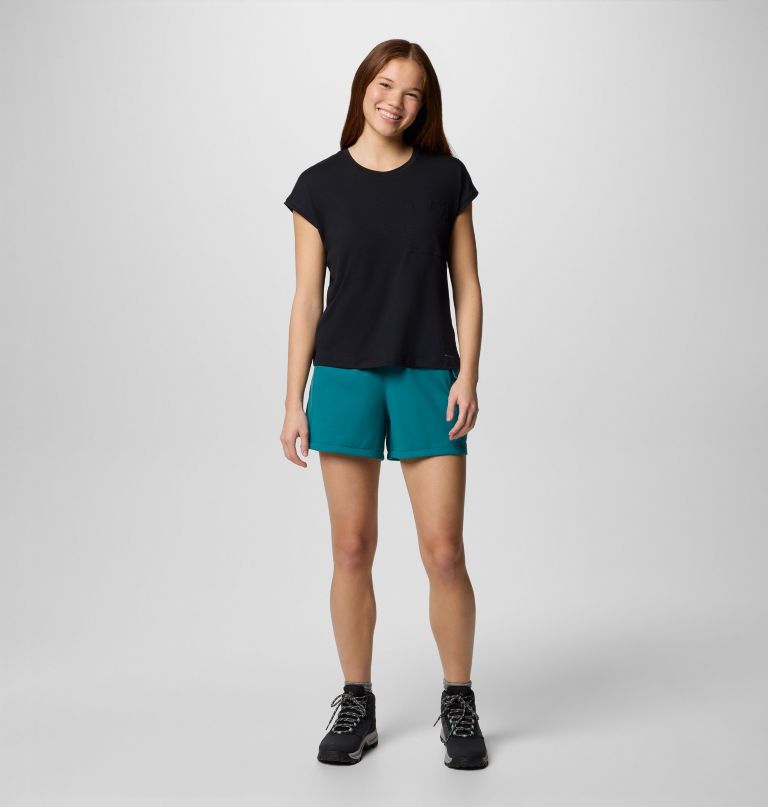 shorts de malha granite point para mulheres