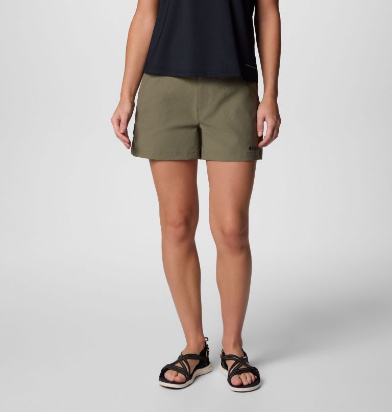 shorts femininos brea falls em nylon