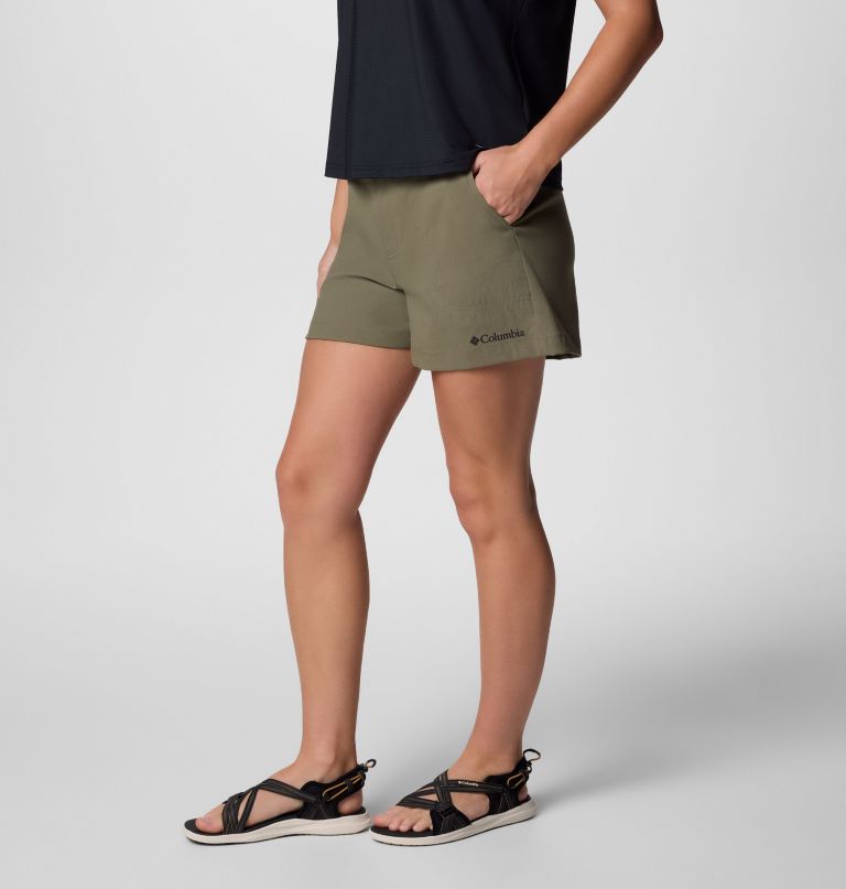 shorts femininos brea falls em nylon