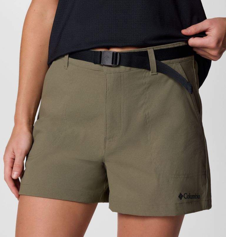 shorts femininos brea falls em nylon