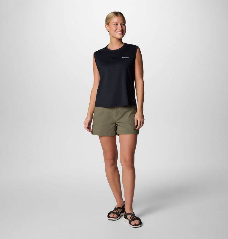 shorts femininos brea falls em nylon