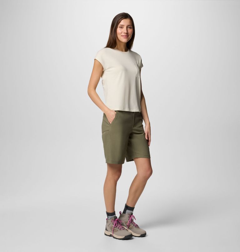 shorts longos femininos leslie falls ii