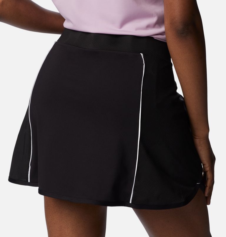mulheres em destaque saia-calça de golfe