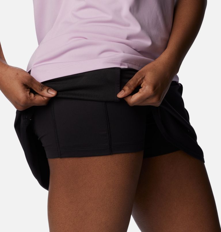 mulheres em destaque saia-calça de golfe
