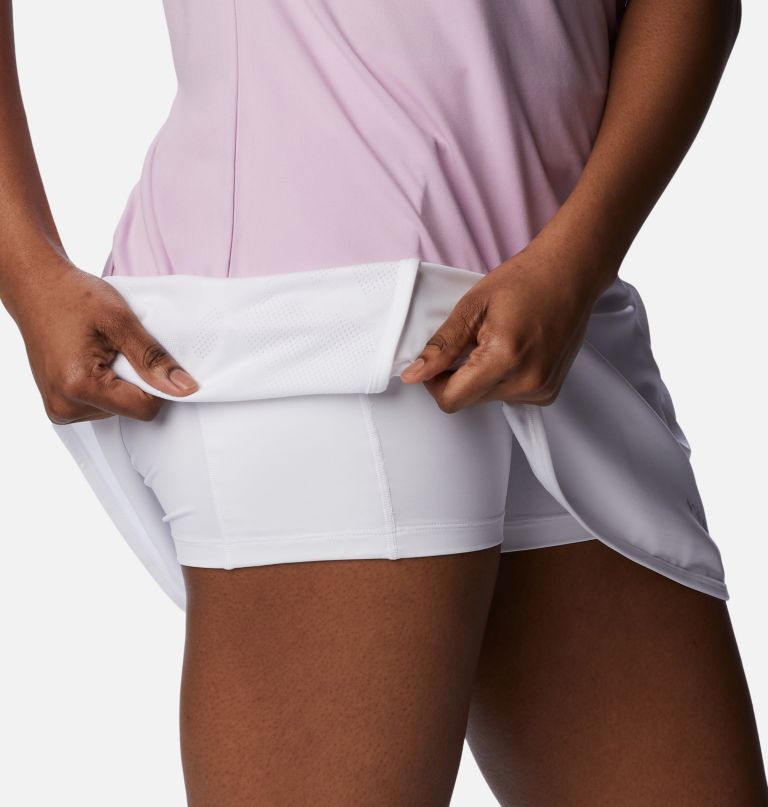 mulheres em destaque saia-calça de golfe