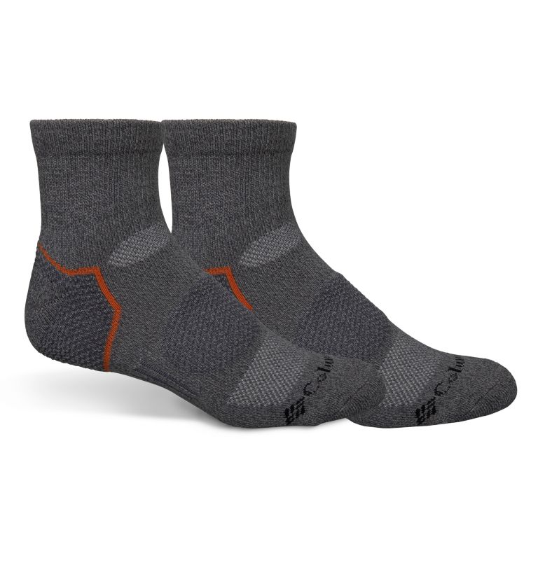 meias de cano curto para caminhada com ponto de equilíbrio masculino