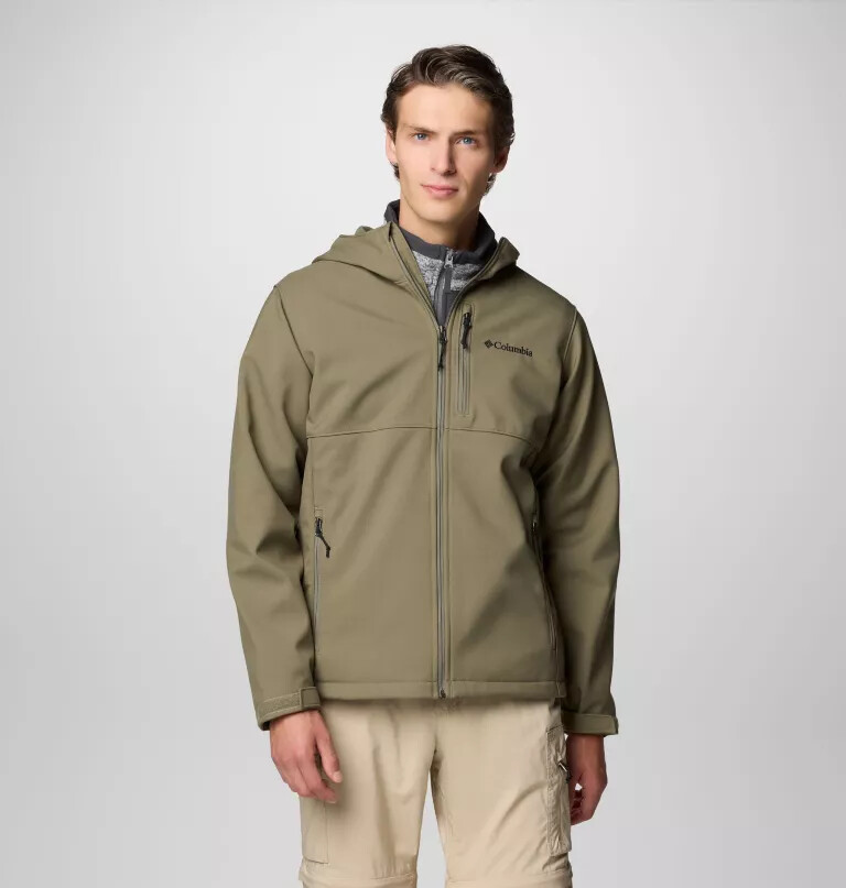 jaqueta softshell com capuz ascender ii masculina