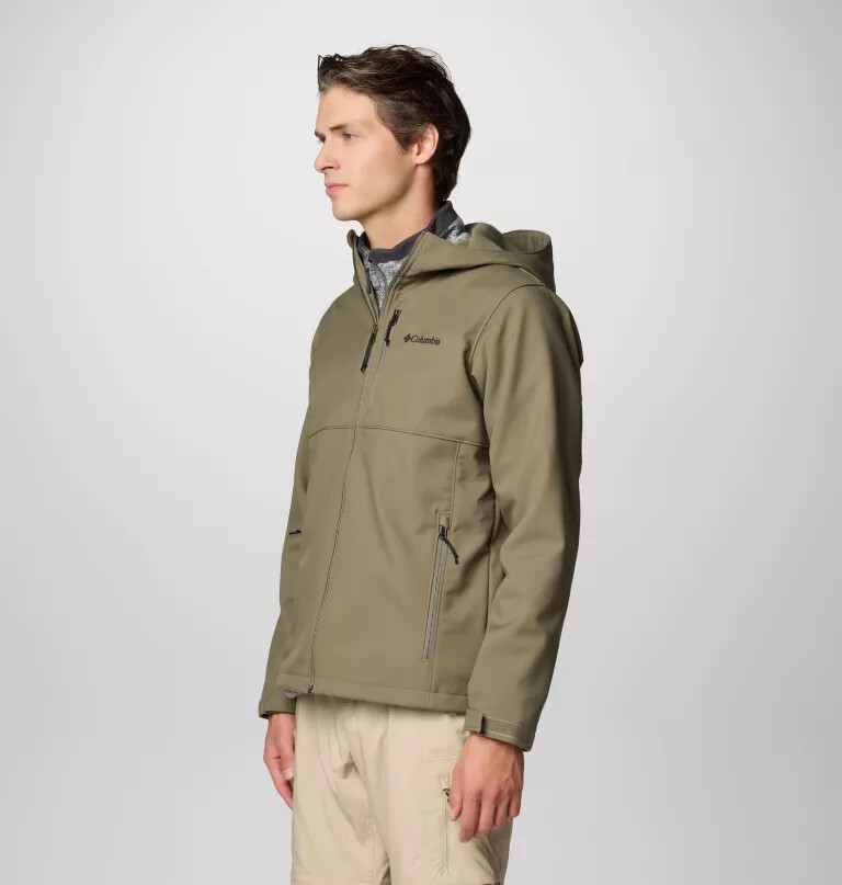 jaqueta softshell com capuz ascender ii masculina