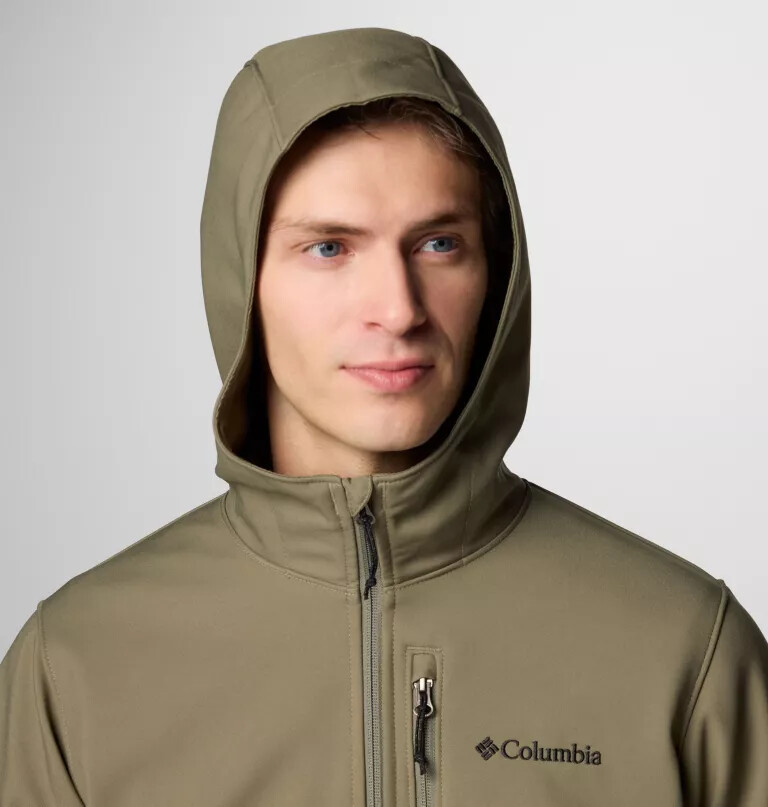 jaqueta softshell com capuz ascender ii masculina