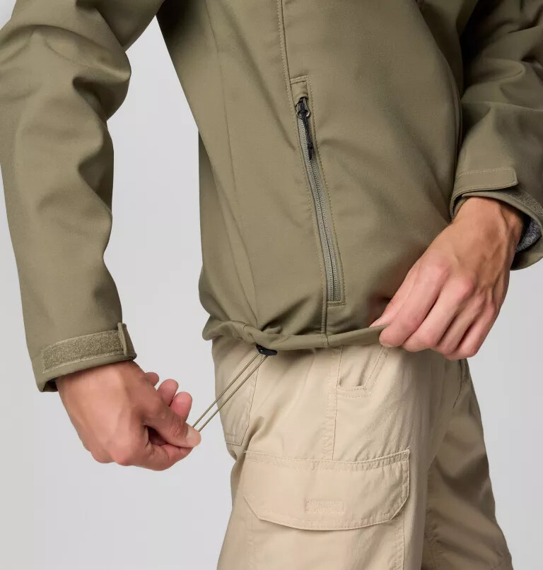 jaqueta softshell com capuz ascender ii masculina
