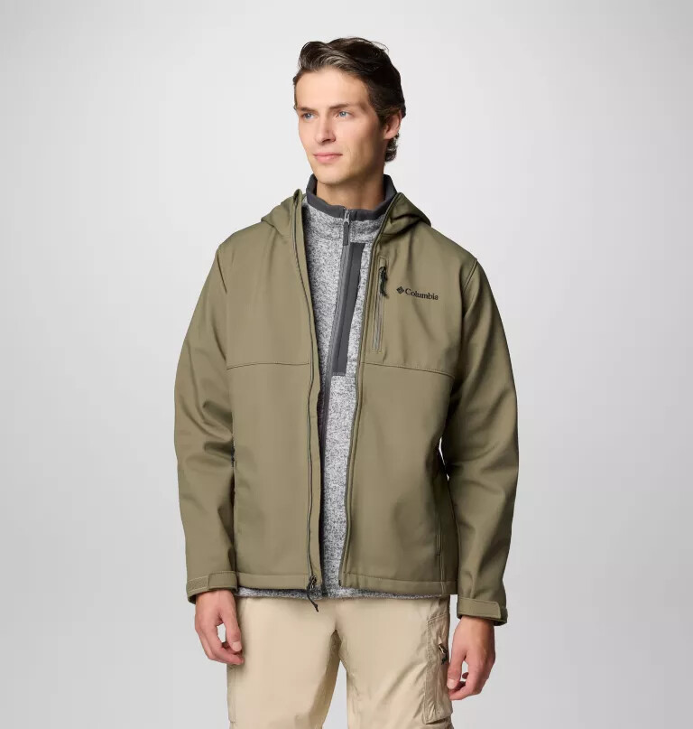 jaqueta softshell com capuz ascender ii masculina