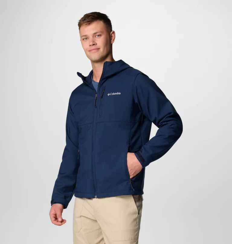jaqueta softshell com capuz ascender ii masculina