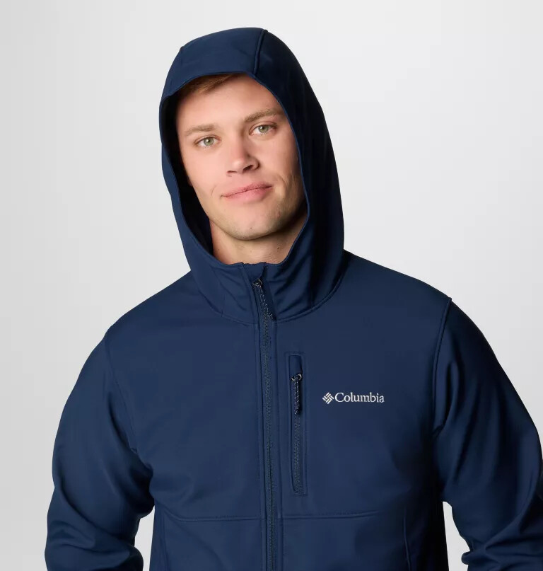 jaqueta softshell com capuz ascender ii masculina