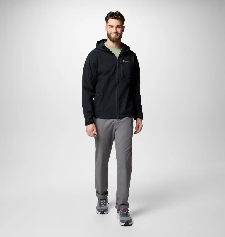 jaqueta softshell com capuz ascender ii masculina
