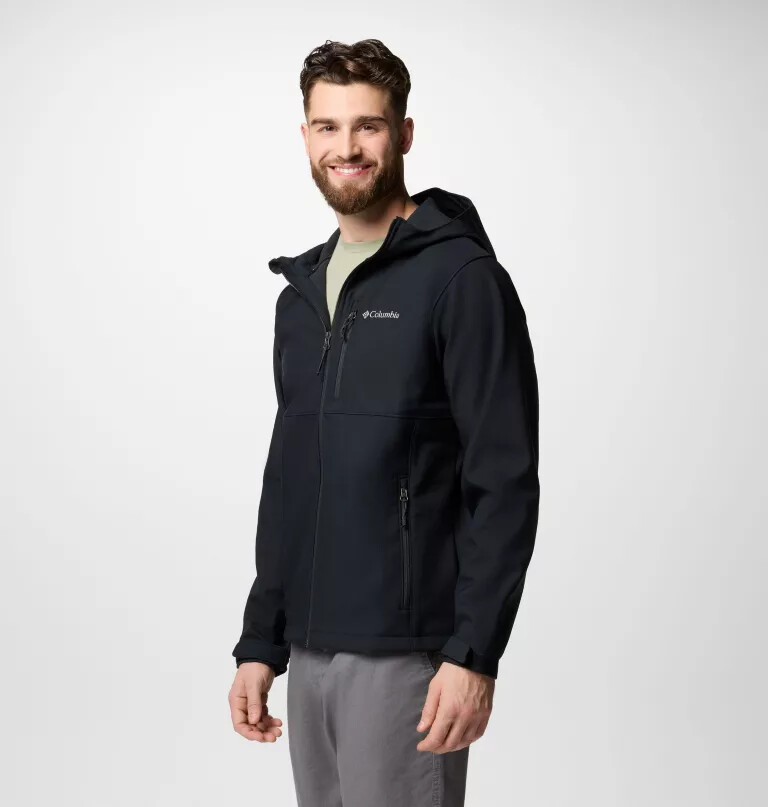 jaqueta softshell com capuz ascender ii masculina
