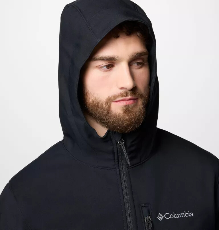jaqueta softshell com capuz ascender ii masculina