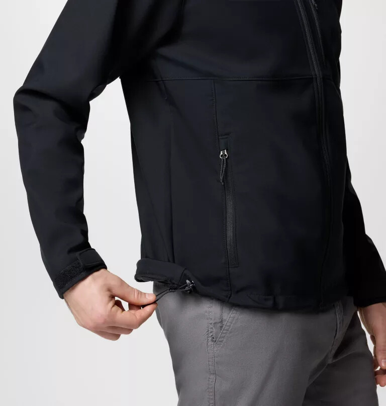 jaqueta softshell com capuz ascender ii masculina