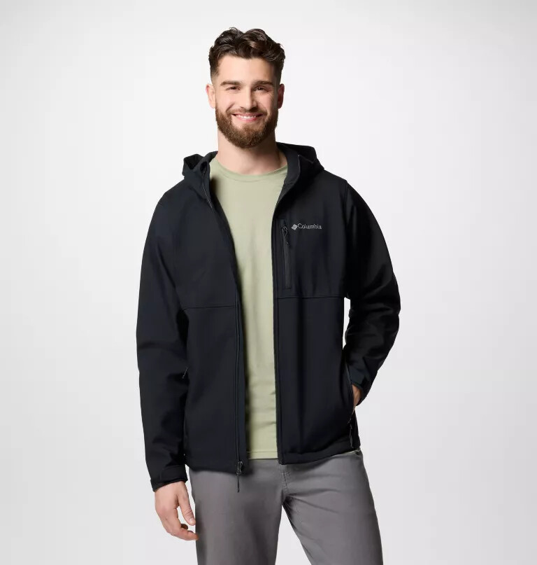 jaqueta softshell com capuz ascender ii masculina