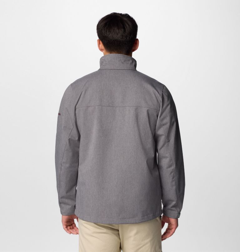 jaqueta softshell masculina universitária ascender iii - texas am