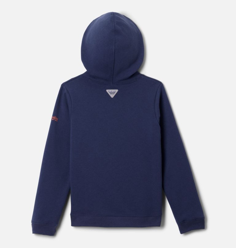 moletom com capuz pfg bathy-square para meninos