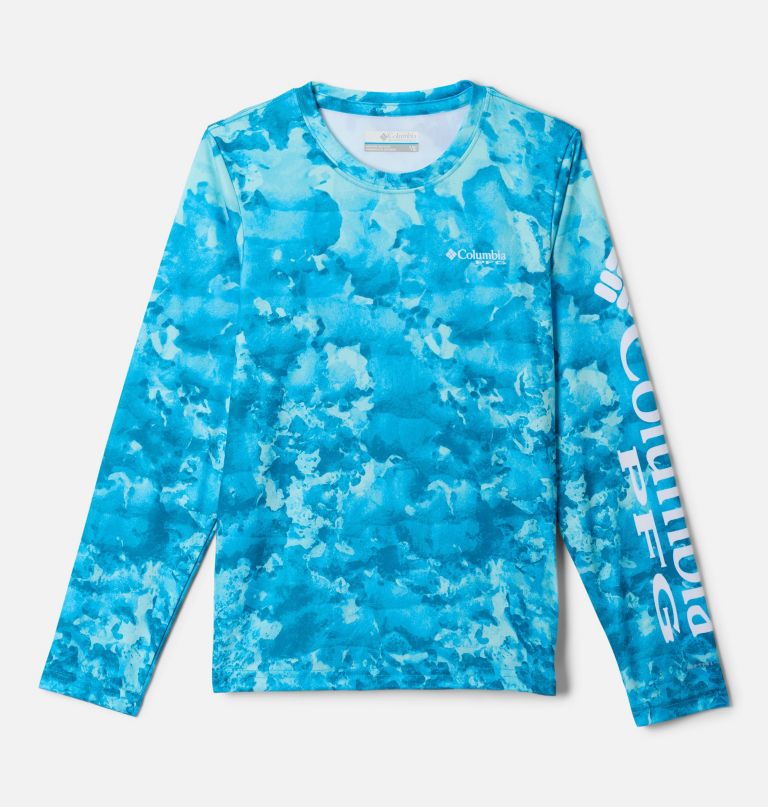 camisa infantil de manga comprida pfg super terminal tackle