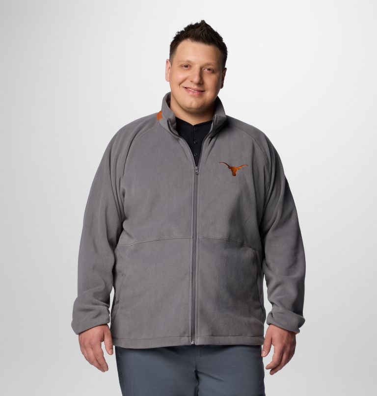 jaqueta fleece masculina universitária flanker iv - texas - tamanho grande