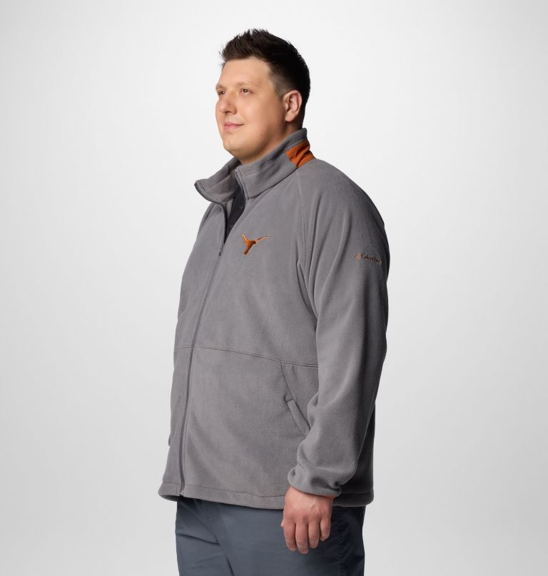 jaqueta fleece masculina universitária flanker iv - texas - tamanho grande