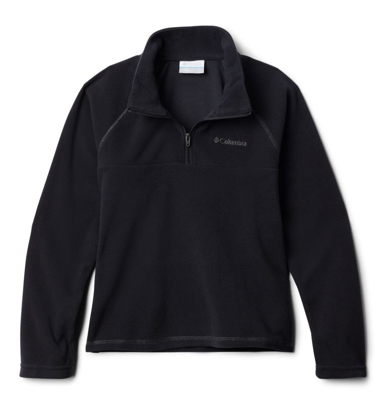 blusa de moletom infantil com zíper até o peito em tecido polar glacial
