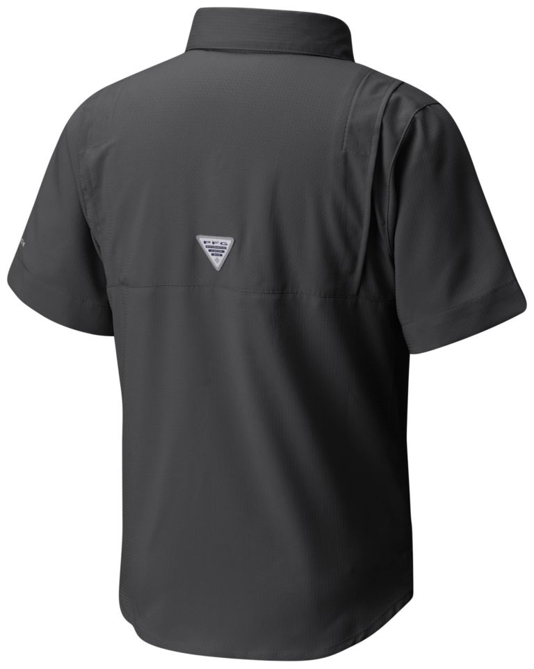 camisa de manga curta pfg tamiami para meninos