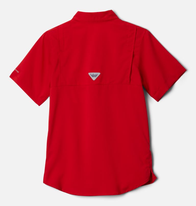 camisa de manga curta pfg tamiami para meninos