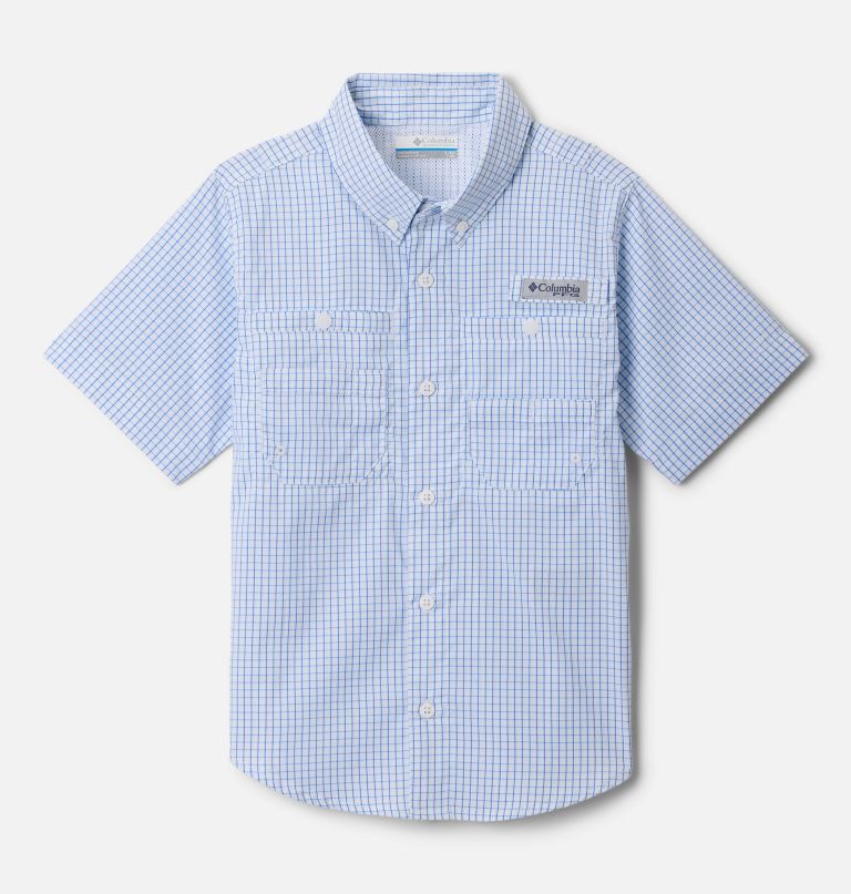 camisa de manga curta pfg super tamiami para meninos