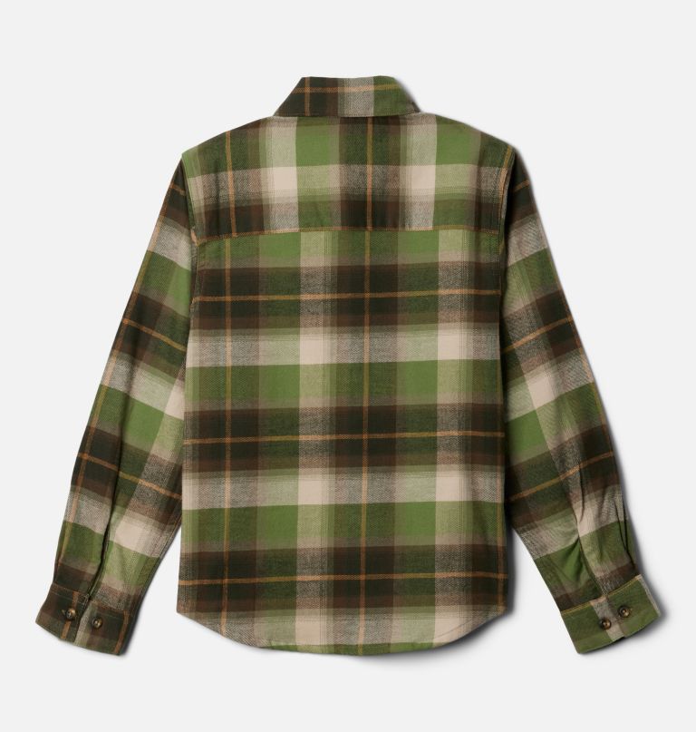 camisa de flanela de manga comprida infantil cornell woods