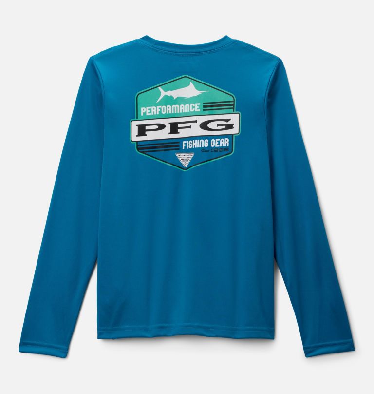 camisa de manga comprida pfg terminal tackle high side para meninos