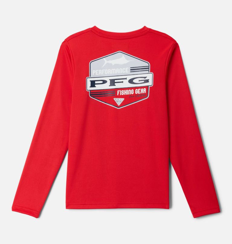 camisa de manga comprida pfg terminal tackle high side para meninos