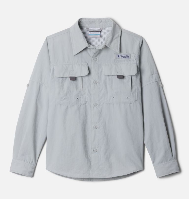 camisa de manga comprida pfg bahama ii para meninos