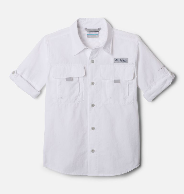 camisa de manga comprida pfg bahama ii para meninos