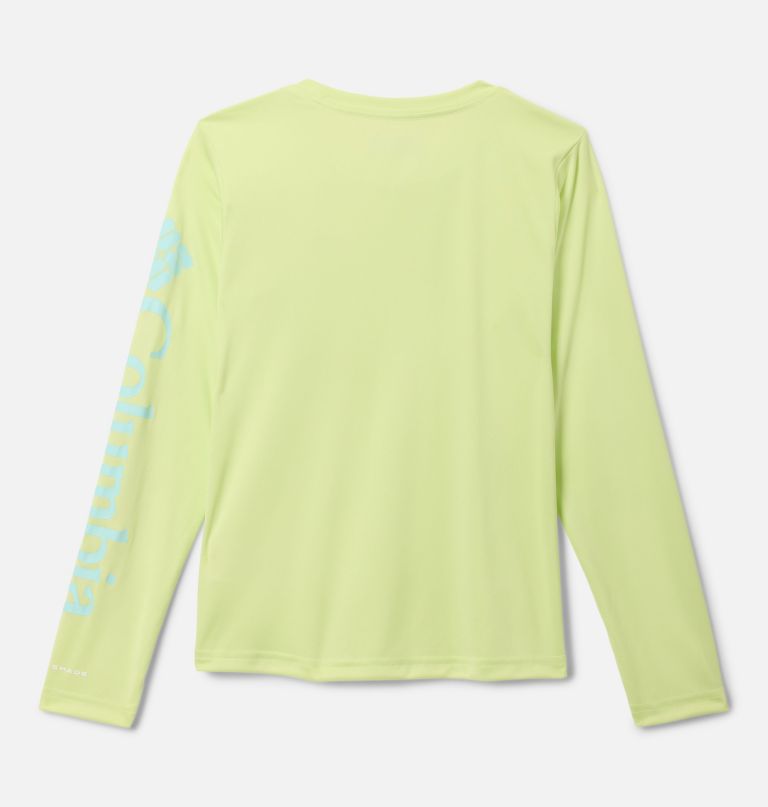 camisa de manga comprida pfg tidal para meninas