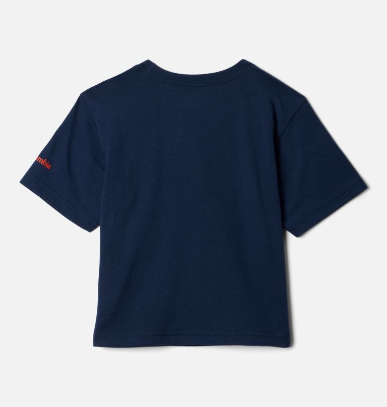 camiseta de manga curta la poudre pass para meninas