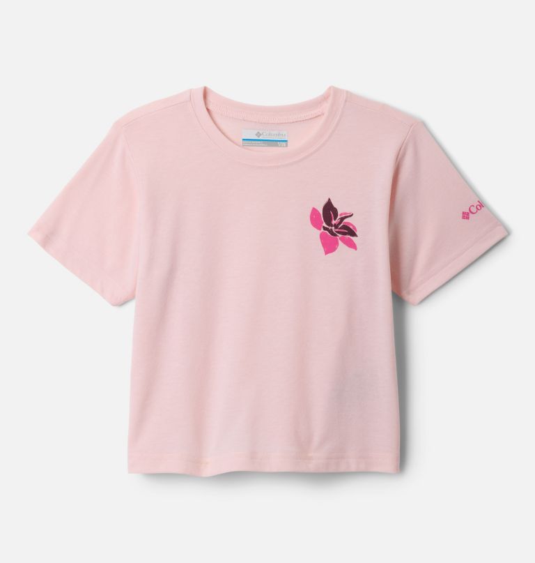 camiseta de manga curta la poudre pass para meninas