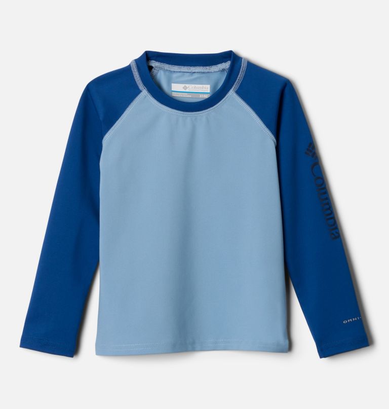 camiseta infantil de manga comprida com proteção solar sandy shores
