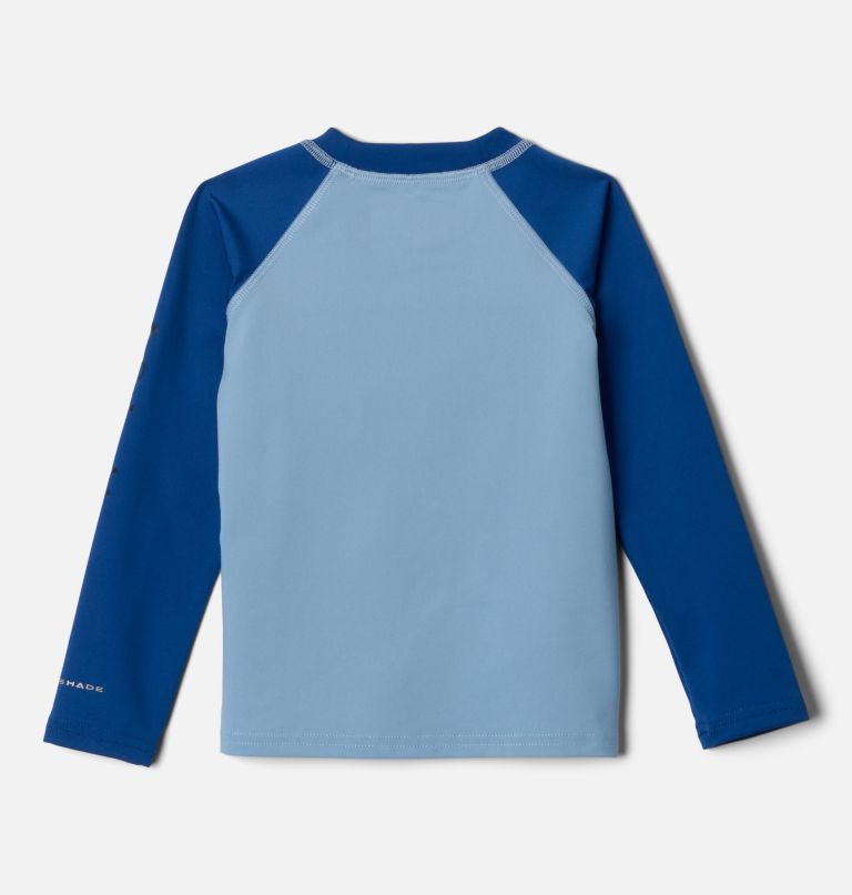 camiseta infantil de manga comprida com proteção solar sandy shores