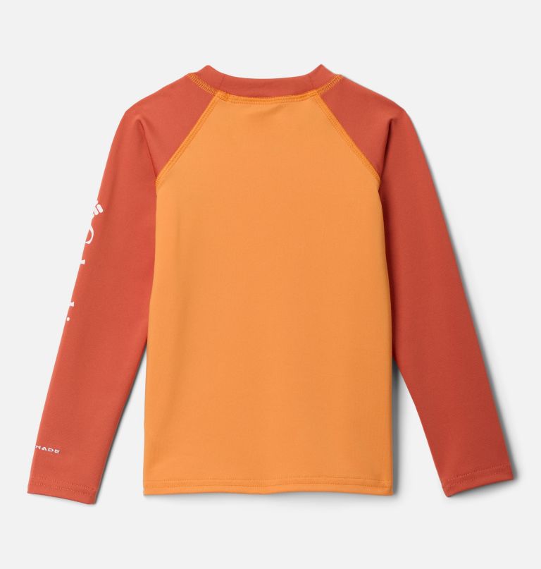 camiseta infantil de manga comprida com proteção solar sandy shores