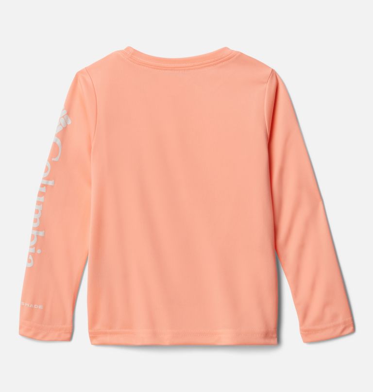 camiseta infantil feminina de manga comprida pfg tidal tee